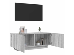 Vidaxl Móvel De Tv 100x35x40 Cm Derivados De Madeira Cinzento Sonoma