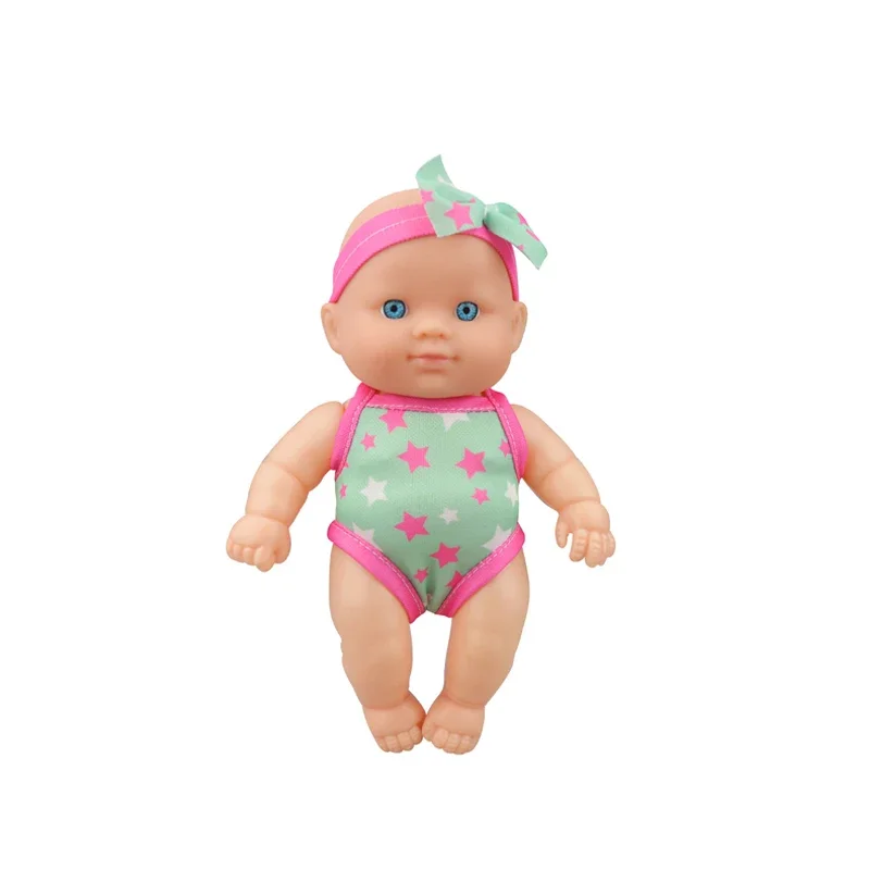 Boneca Recém nascida Sorridente e Realista, Boneca de Borracha Macia para Vestir, com Aparência de Bebê de Verdade. MDUG