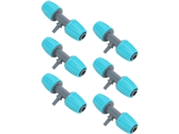 Conector T Com Farpa De 16 Mm Para 4/7, Conexão Redutora Durável