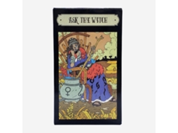 Jogo De Tarot Ask The Witch's Troubles, 78 Cartas, Embalagem Em Caixa Colorida.
