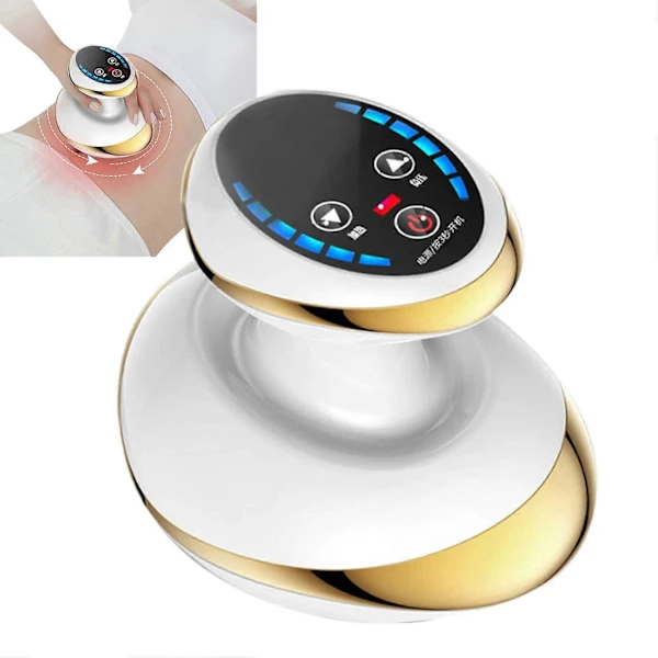 Massageador Elétrico E Dispositivo Eletrônico De Ventosas – Portátil Adequado Para Tendões, Costas, Pescoço, Músculos, Rosto E Coxas.