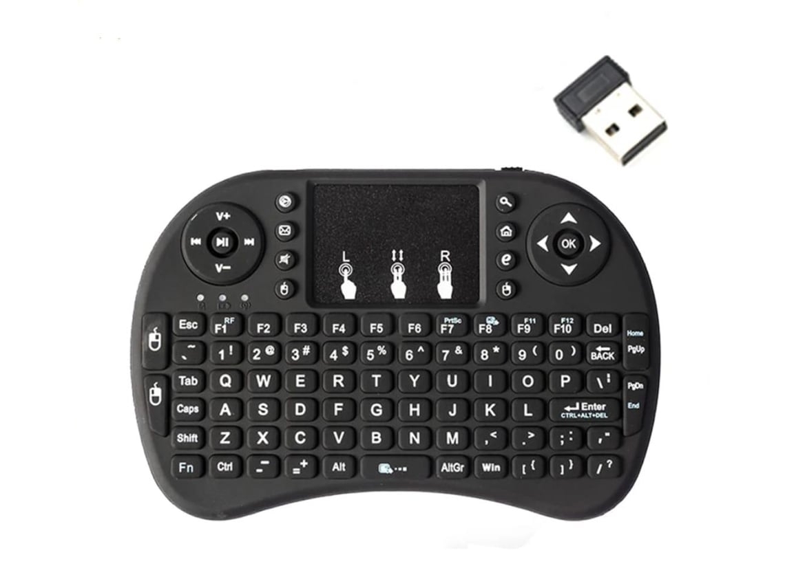Mini ratón y teclado táctil para Android Smart TV Box