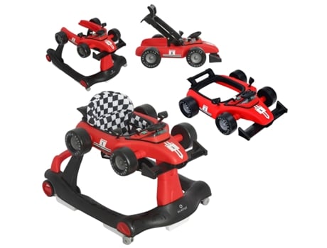 Olmitos 3 In 1 Walker Vermelho