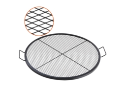 VEVOR 36 Polegadas Redonda Cozinhar Grelha Fire Pit Grill Grelha X-Marks Aço Pesado