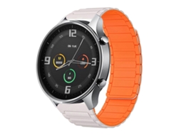 Pulseira De Silicone Magnética Em Formato De I De 22 Mm