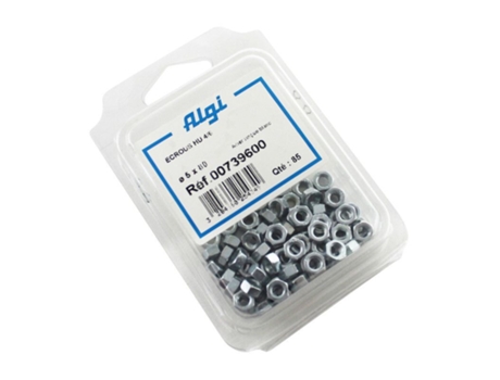 Embalagem blister de 85 porcas hexagonais ALGI