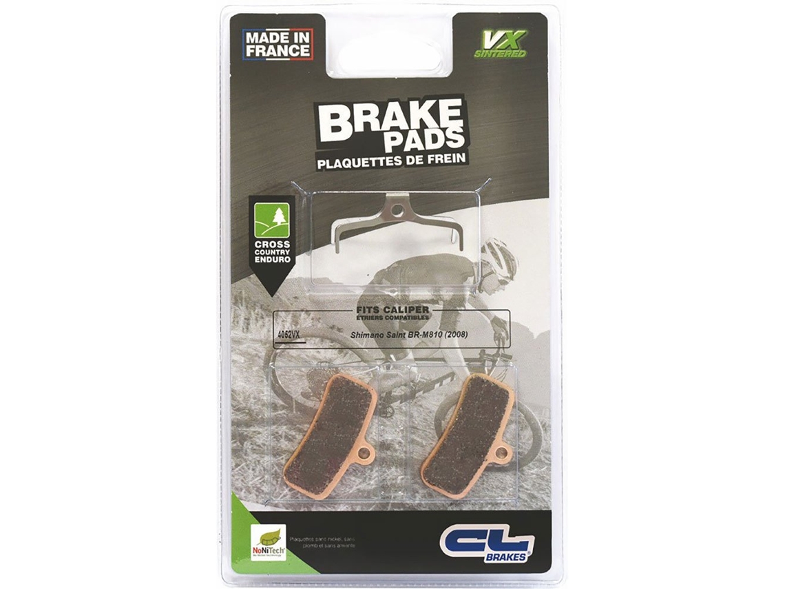 Pastilhas de Freio a Disco Sinterizadas 4064Vx Castanhocl Brakes