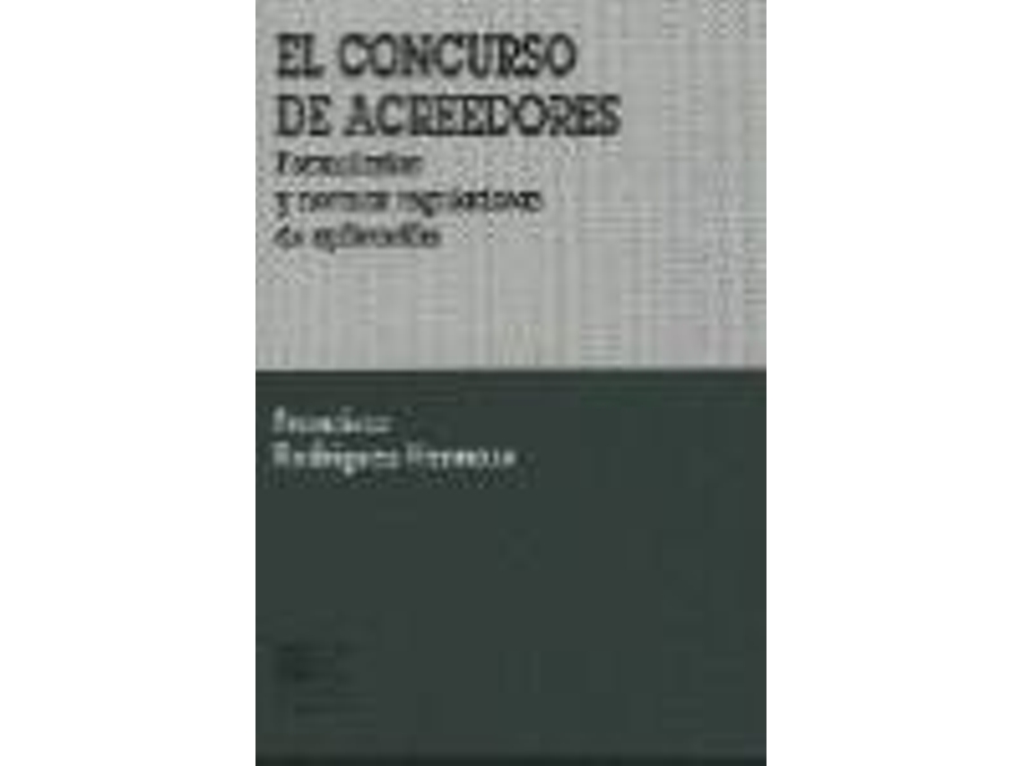 Livro El Concurso De Acreedores de Francisco Rodríguez Hermoso (Espanhol)