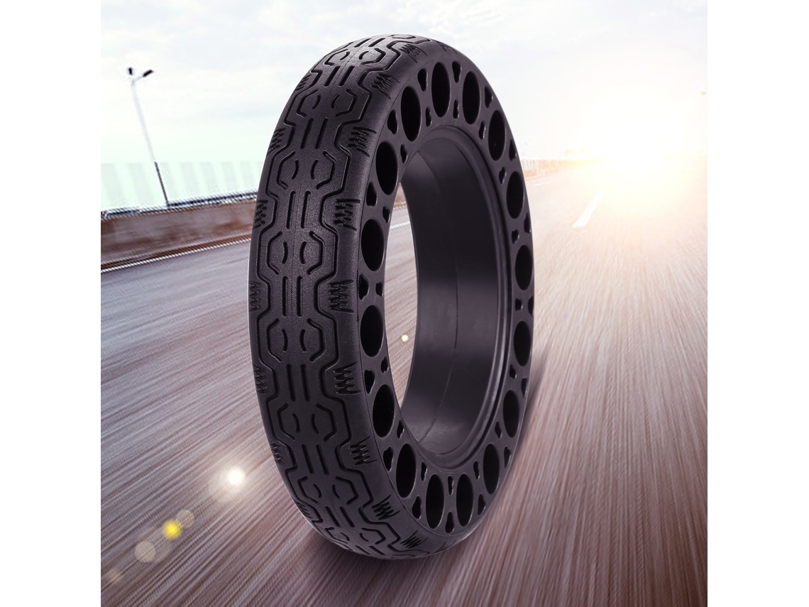 Pneu de Borracha Sólido Business para Scooter Elétrico 60/70 6.5 com Cell Honeycomb Anti derrapante e Absorção de Impacto