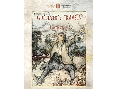 Livro Gullivers Travels Unabridged enhanced with 12 colour plates and 78 line drawings Aziloth Books de Jonathan Swift (Inglês)