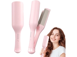 Rizador y herramienta de peinado para cabello de mujer, 32 mm, 5 ajustes de temperatura, calentamiento rápido, apagado inteligente_tf_tf Rosa-aquaforge