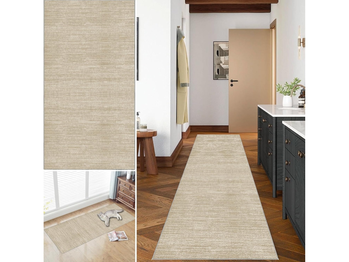 Tapete Longo Para Corredor, Lavável E Antiderrapante, Tapete Absorvente Para Cozinha 40 60
