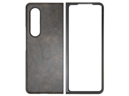 Capa LAXISCREED Samsung Galaxy Z Fold Couro Resistente a Riscos