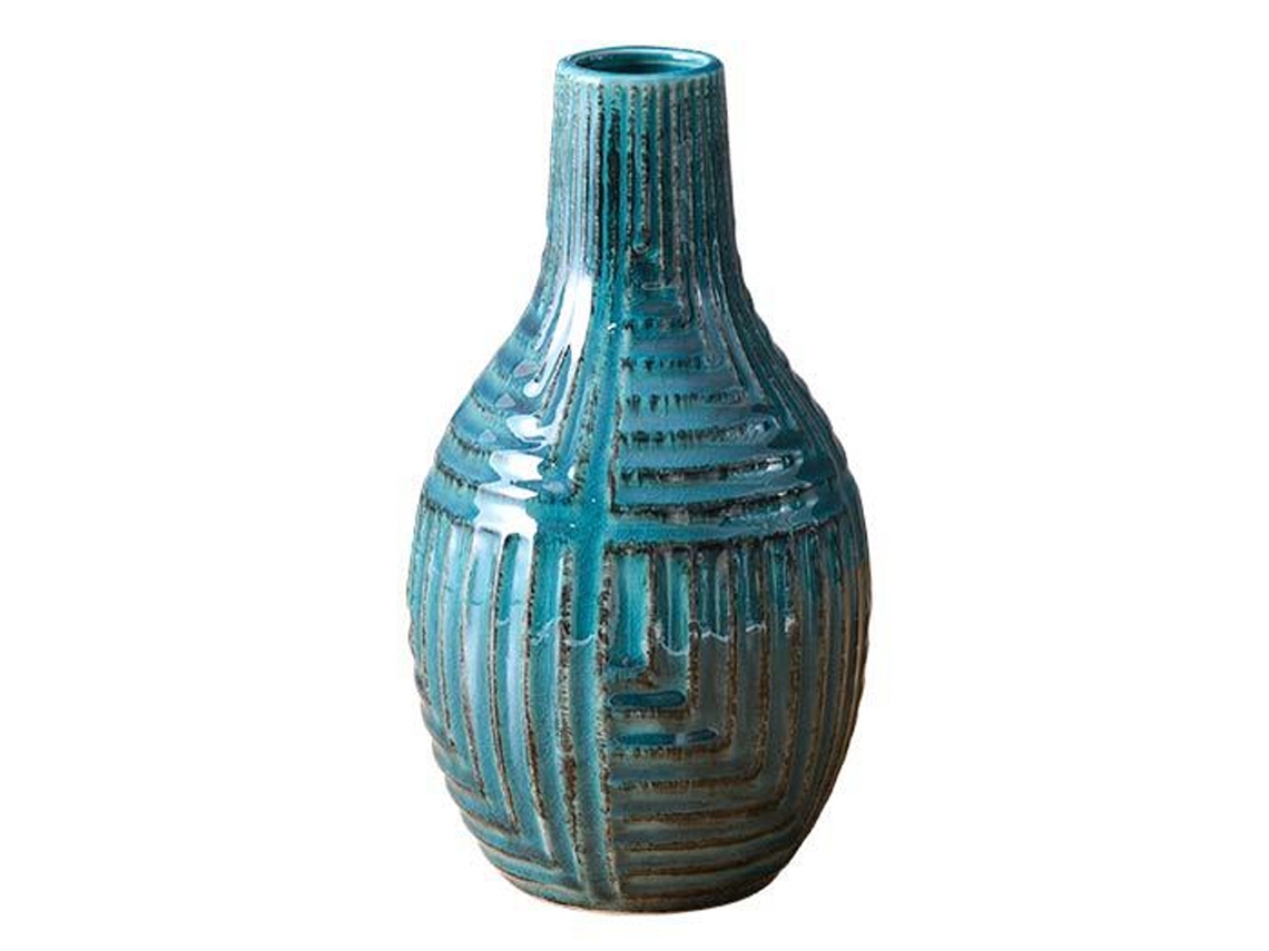 KOFIHETY Vaso De Cerâmica Natural, Vasos Estilo Boho Com Esmalte Reativo Exclusivo E Fundo Antiderrapante Para Exibição Estável Em Estilo De Fazenda, Presente