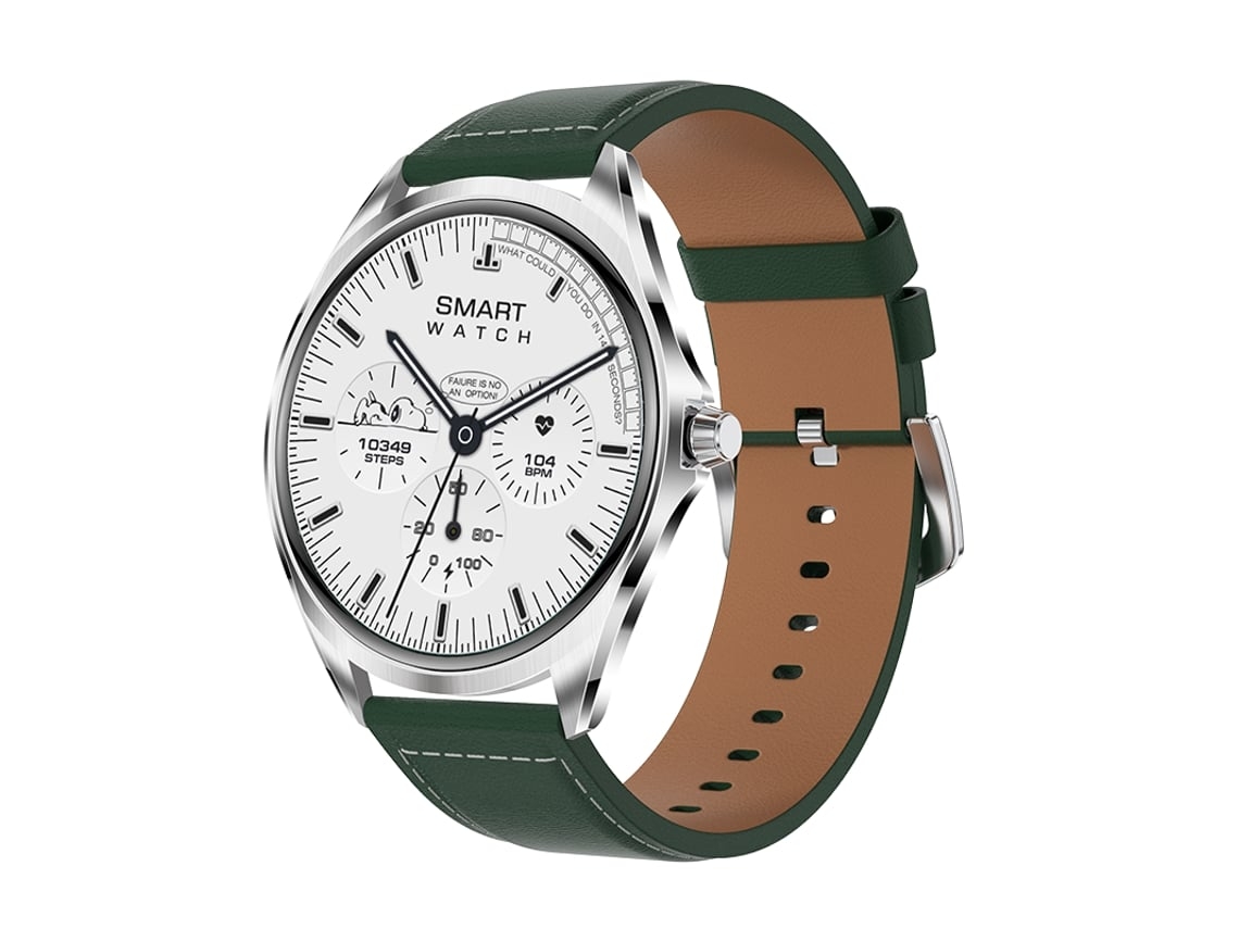 Smartwatch com Tela Amoled de 1 43 Polegadas Chamadas Bluetooth e Modos Esportivos Verde YEMAESRE