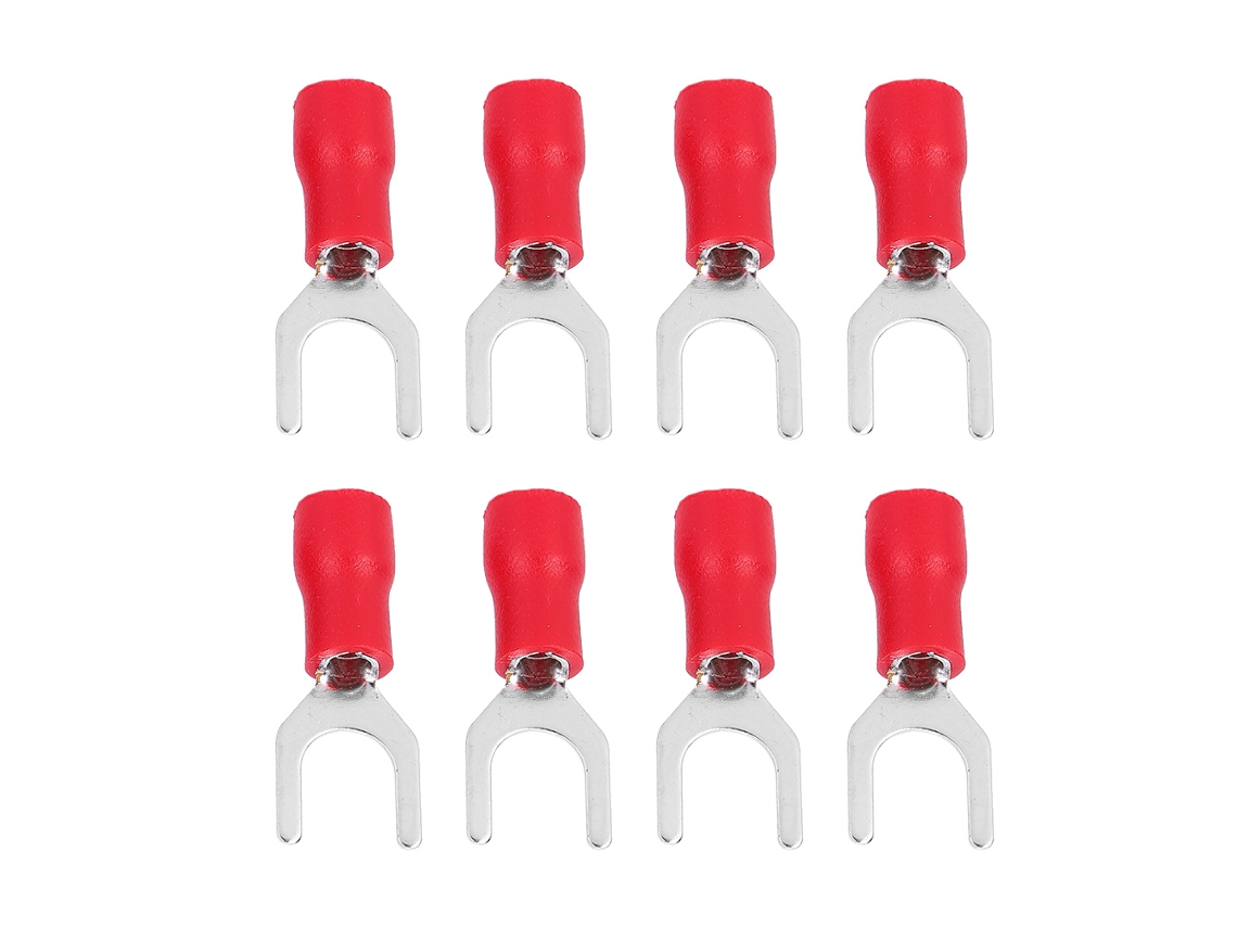 Kit De Conectores De Terminais De Cobre Pressados Em U Da Laxiscreed Com 1000 Peças Para Eletricidade