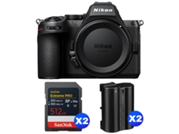 Z5 Ii + 2 Sandisk 512gb Extreme Pro Uhs ii Sdxc + 2 Nikon En el15c + Ebook “20 Dicas para Fotos Que Impressionam” NIKON