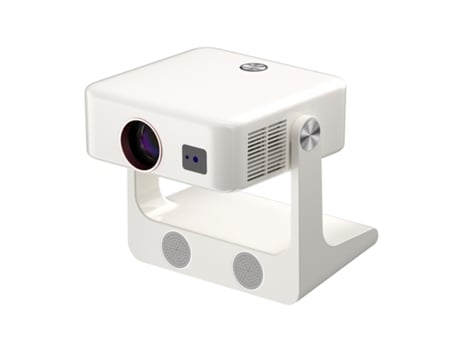 Projetor inteligente 4K para ambientes externos com Wi-Fi 6 e Bluetooth, mais de 10.000 aplicativos, projetor portátil Lyx para casa