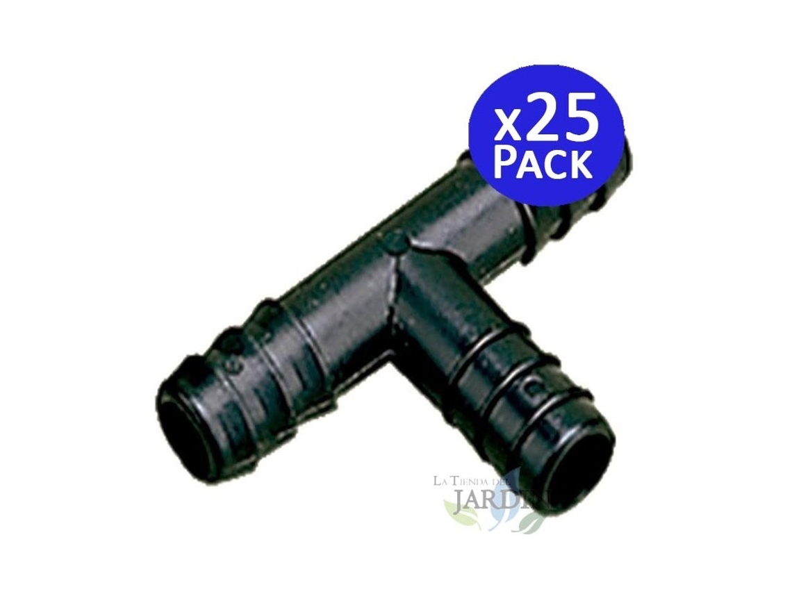 Te 12mm para tuberia flexible (Pack 12) SUINGA