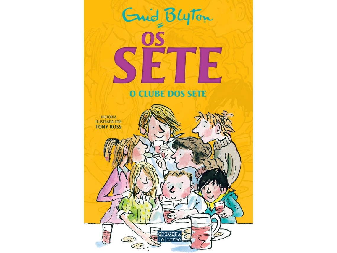 Livro Os Sete Nº1 - O Clube Dos Sete de Enid Blyton (Português)