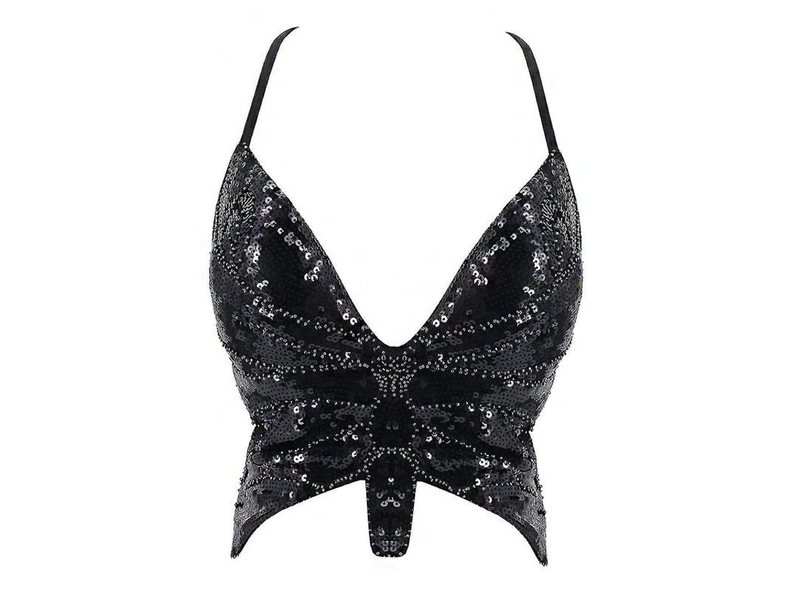 Fasst monos Curtos Negros, Skinny, Mulher, Sem Mangas, Tamanho Sólido | S/MARCA