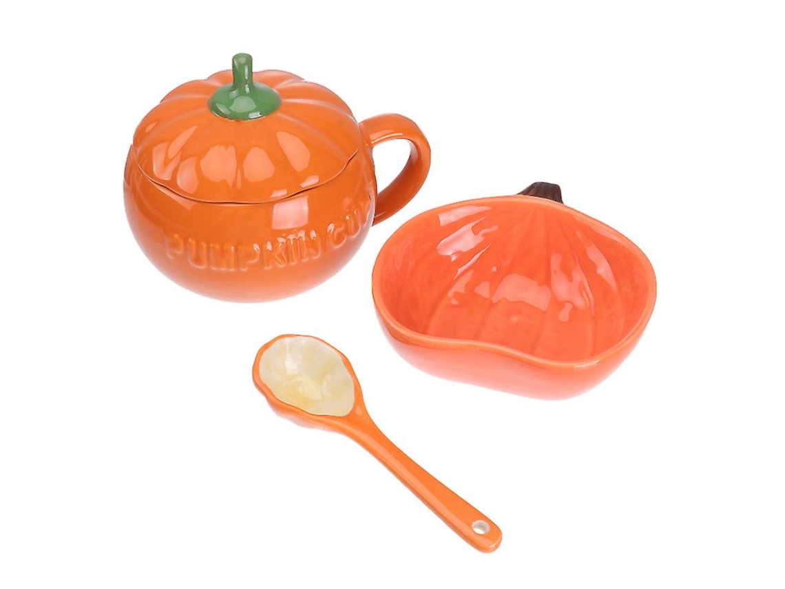3 Peças De Copo Em Formato De Abóbora Para Decorações De Halloween
