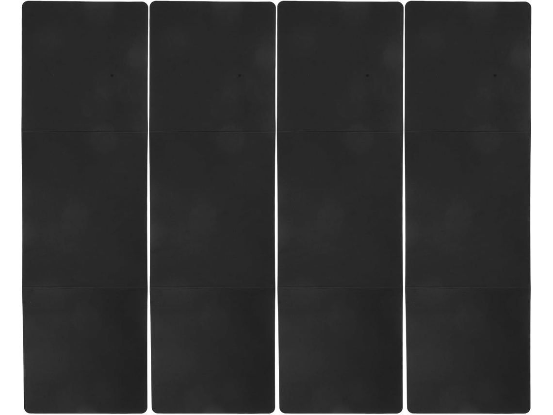 Divisórias De Mesa Estudantes Lurrose 4-painel Divisório Com Pastas Privacidade 43x 35x 33cm 17x 14x 13, Fácil De