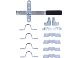 Kit De Trava Porta Com Ação Came, Em Metal Galvanizado, Para Reboque, Com Trava De Segurança