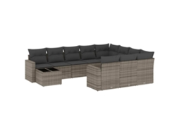 Garden Sofa Set, Garden Sofa Sets Vidaxl Cinzeto Rattan / Vime (n/a)
