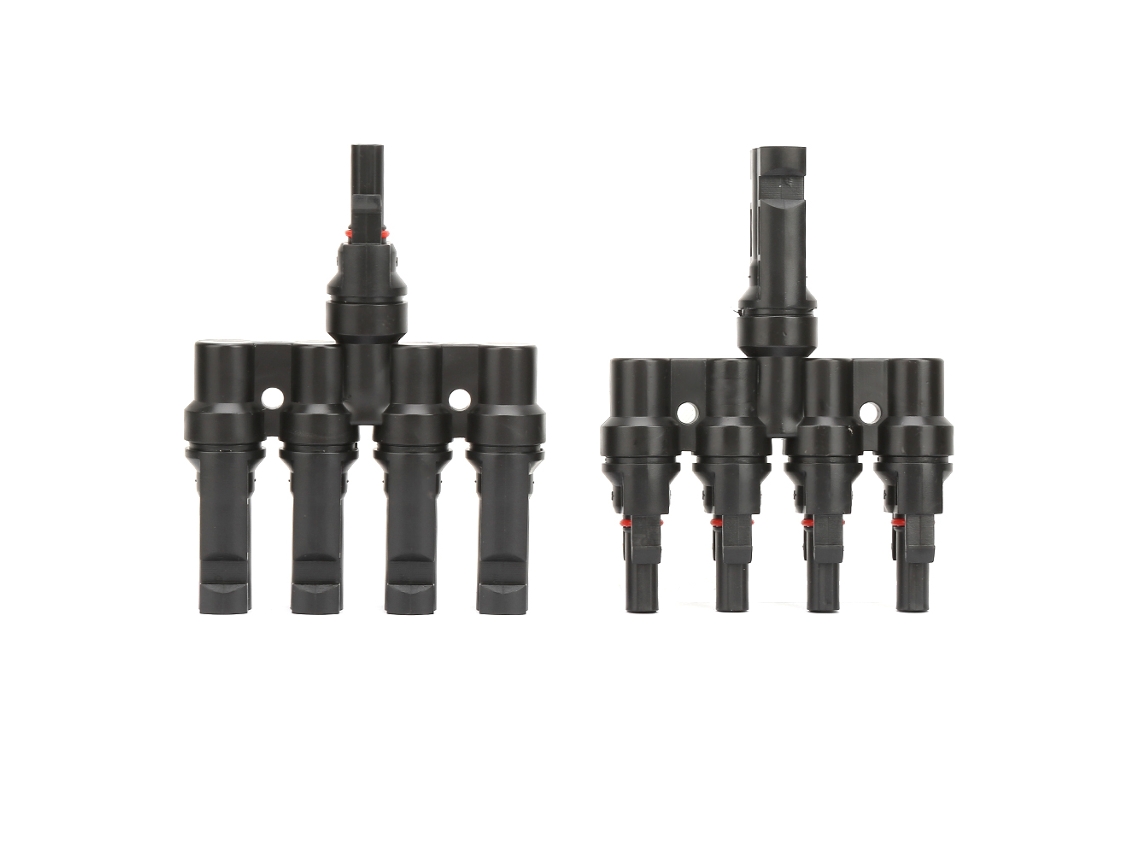 Conector de Ramo de Painel Solar 4R 4 Ramas Divisor IP65 | S/MARCA