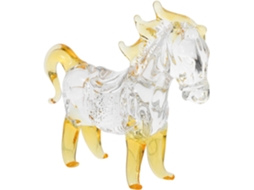 Elegante Estatueta Cavalo Transmissão Ideal Decoração Presentes Luz Casa GOKOCO
