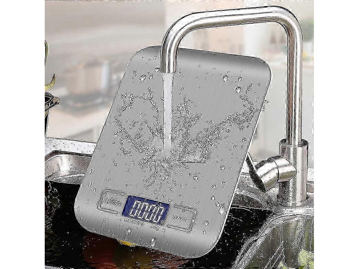 Balança de Alimentos com Colher GOKOCO 500g/0,1g com LCD