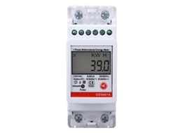 Medidor De Energía Monofásico Bidirecional 2p Rail Din, Medición Kwh, Rs485, Ac230v 5a