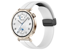 Pulseira De Silicone Dobrável Com Fecho Magnético