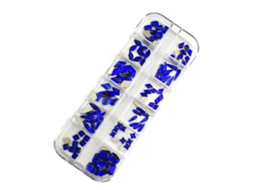 Arte De Unhas 3D Com Strass E Pedras De Cristal Planas Para Decoração De Unhas Faça Você Mesmo -St-09 ZMDECQNA