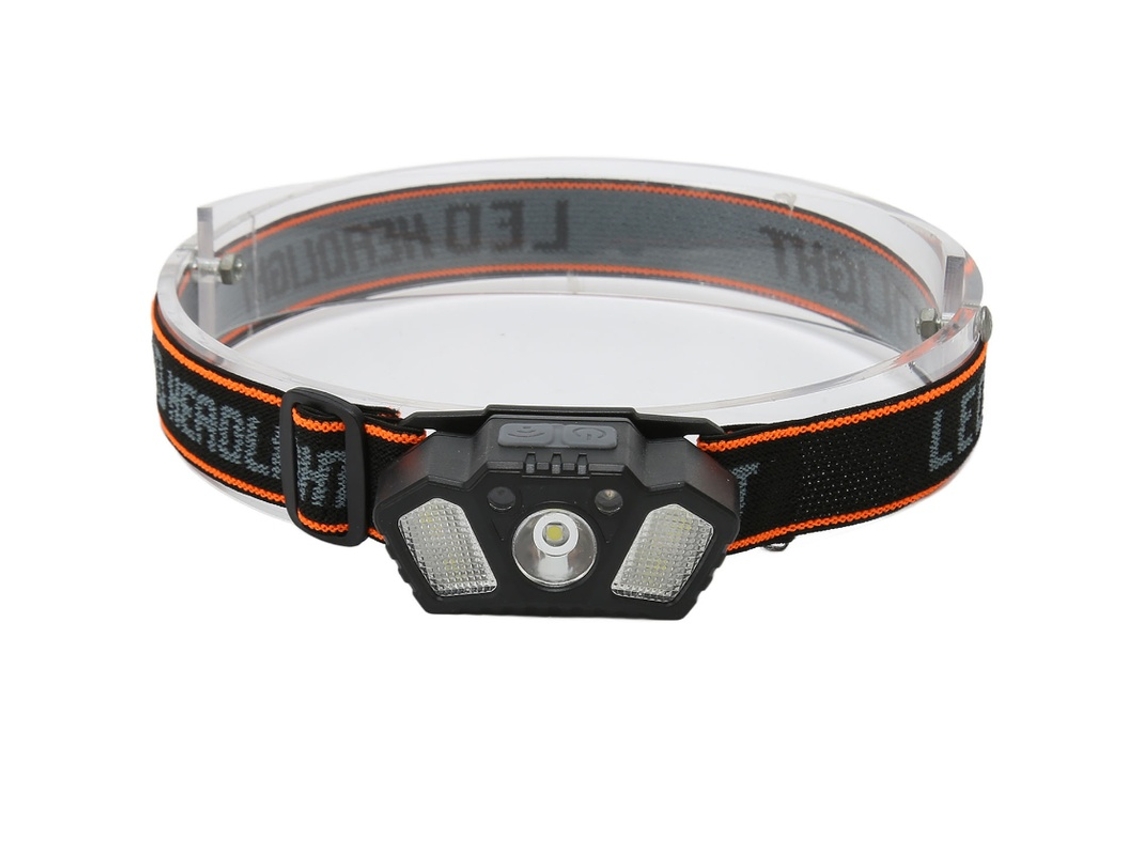 Elysve Lanterna Frontal Led, Recarregável, Preto