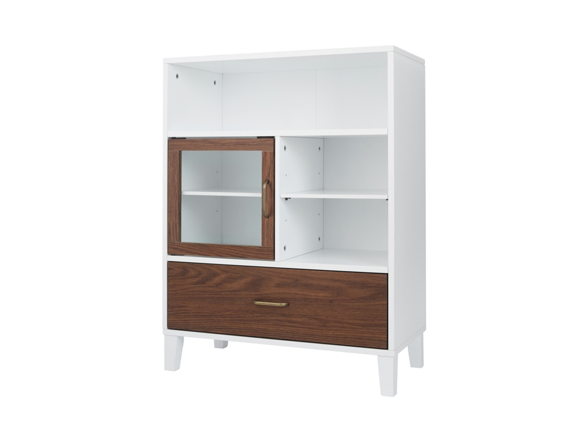 Armários de Casa de Banho TEAMSON HOME (Madeira - Castanho - 86,8 cm)