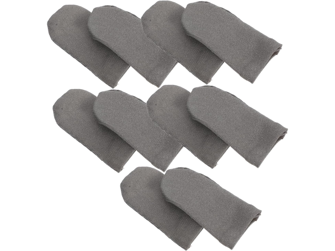 Healifty Conjunto De 10-protetores Dedo Para Jogos, Resistentes Ao Suor, Leves E Respiráveis, Para Telas Sensíveis Ao