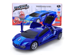 Mali brinquedo Carro Modelo Elétrico com Rodas e Luzes Led para Crianças Azul