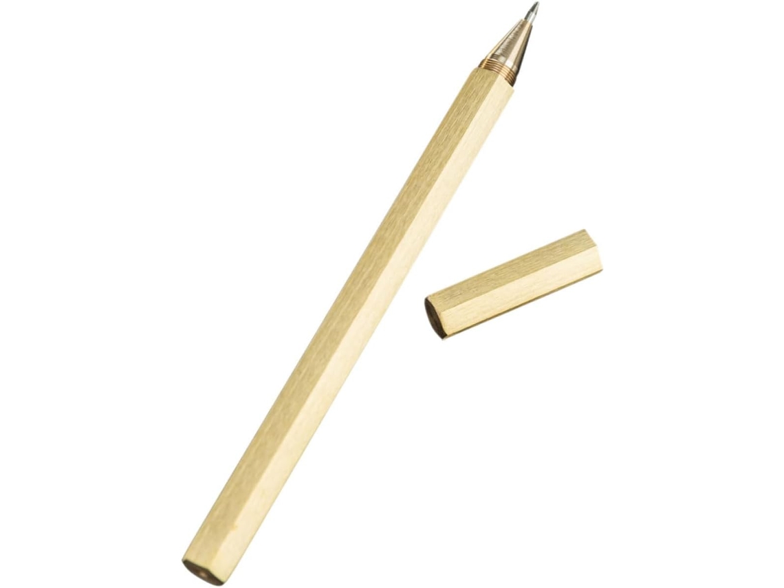 Caneta Em Gel Osaladi Com Ponta De Cobre 0,5 Mm, Hexagonal, Elegante,