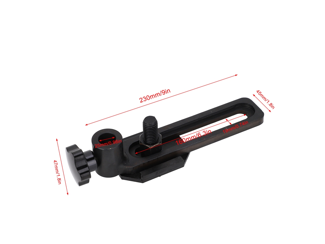 Laxiscreed Suporte De Ferramenta Para Torno De Madeira, Compatível Com Base De 25mm E Pillar De 1 Polegada