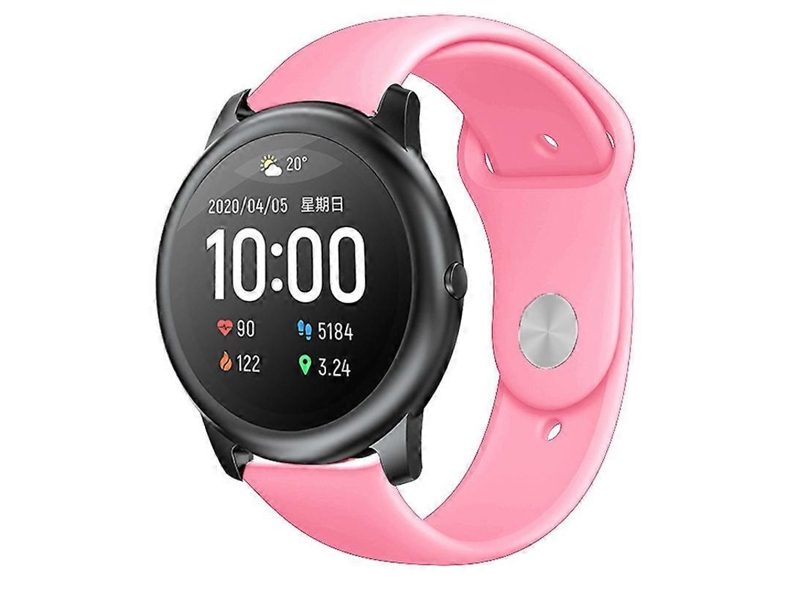 Pulseira De Substituição Com Fivela Reversa De Silicone Para Xiaomi Haylou Solar (azul Royal)