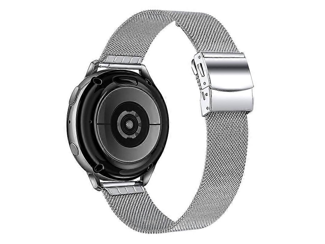 Pulseira De Substituição Para Smartwatch Ticwatch2/ticwatch E, Em Malha De Aço Inoxidável Milanesa.