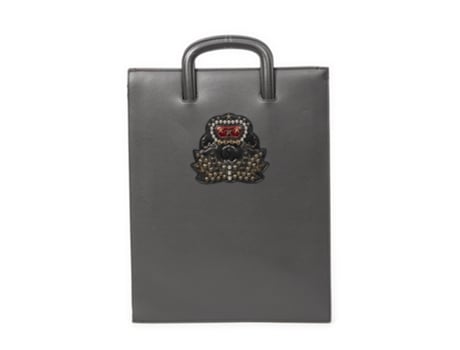 Mala De Mulher Louboutin Gray Trick Track Portfolio Cinzento (tamanho Único)