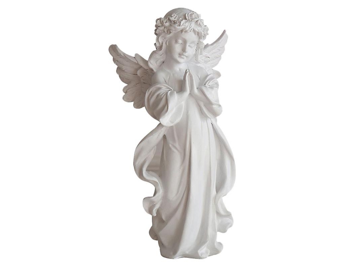 Estátua de Anjo de Flor ALLINLESS