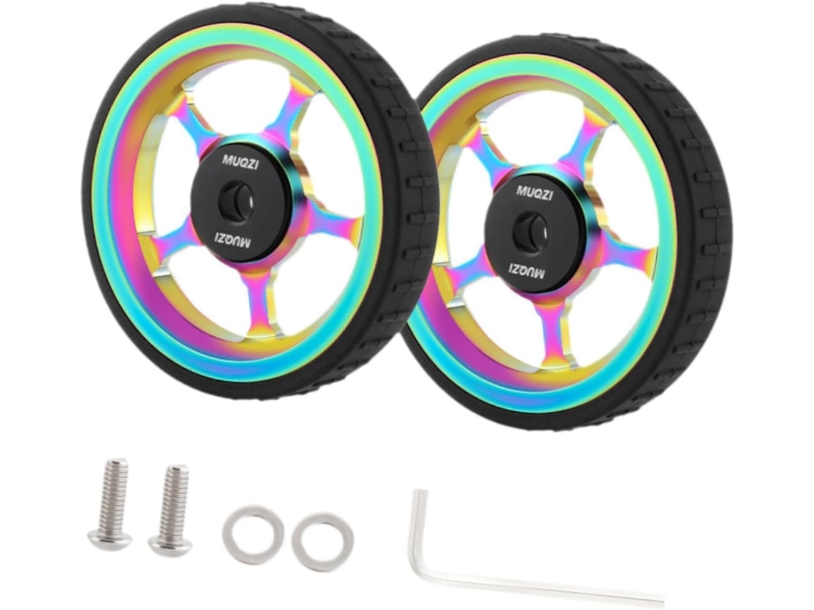 Rodas Dobráveis HARILLA Easywheel para Bicicleta com Alumínio e Borracha