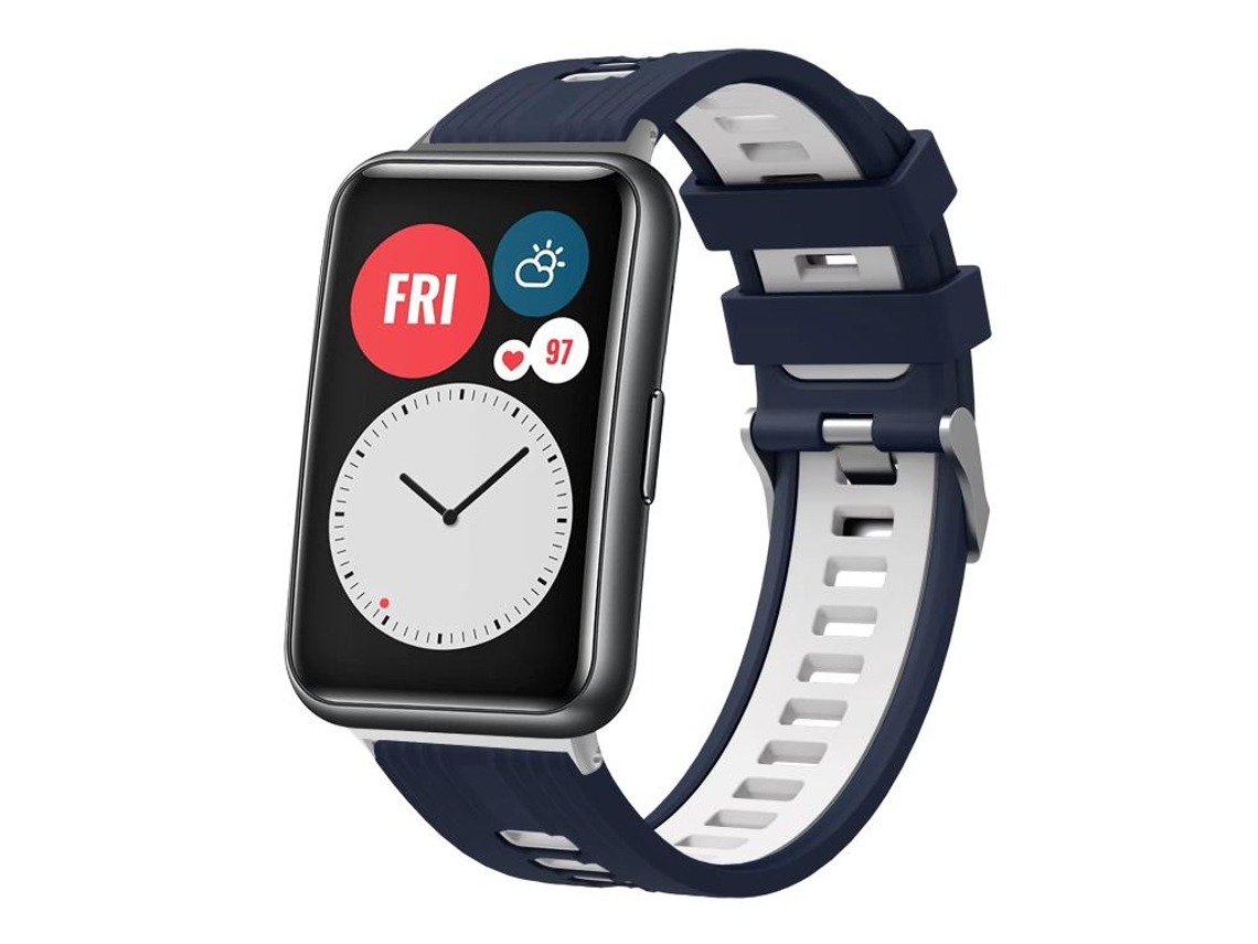 Bracelete para Huawei Watch Gt 6 / 5 / 4 silicone cor sólida com fecho de mola de liberação rápida chá com leite XIAOMOYU (41mm)