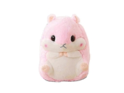 Hamster De Pelúcia Macio Com Cobertor Para Aconchegar E Brincar 2025 - Rosa