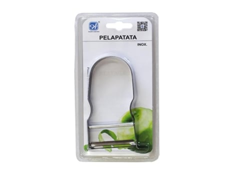 Pelador basculante inoxidable 11x5,5 cm