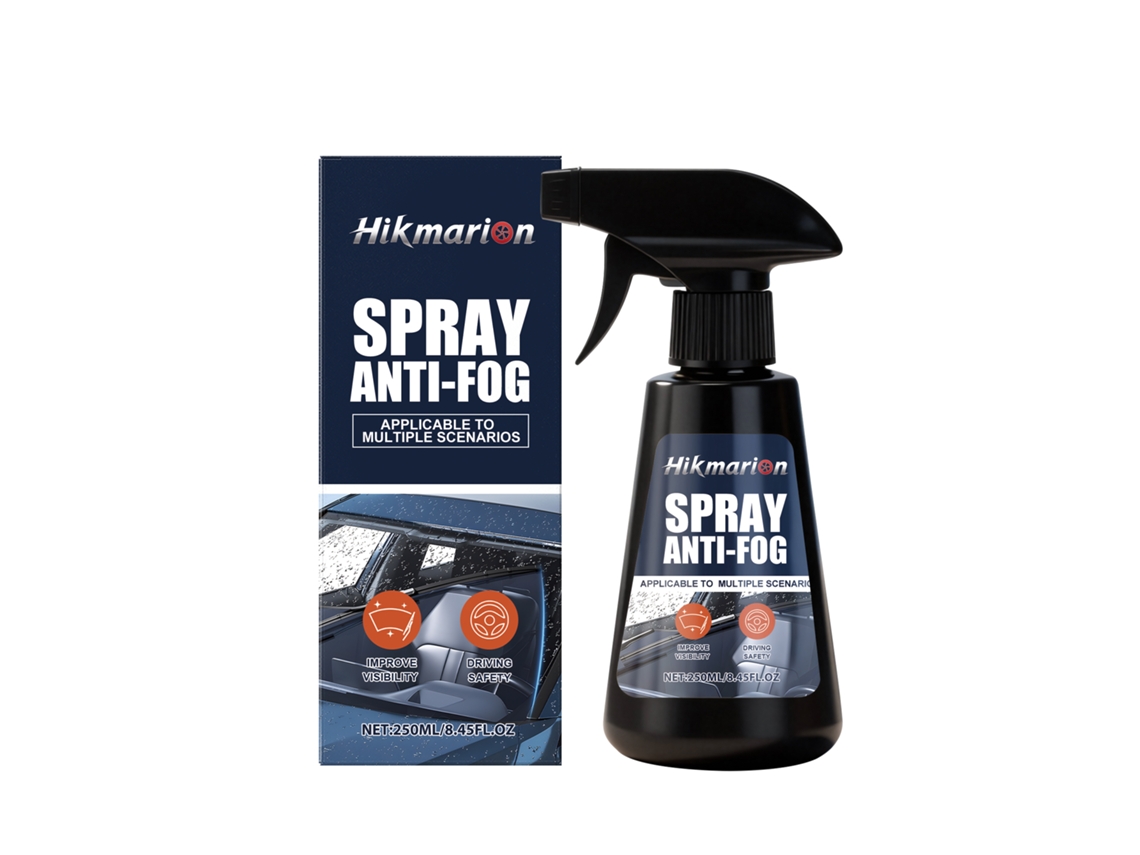 Spray Antineblina para Carro com Proteção de Espelhos LAXISCREED